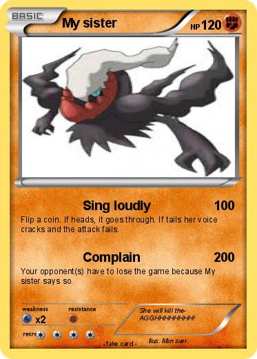 Pokemon My sister