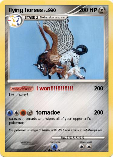 Pokemon flying horses