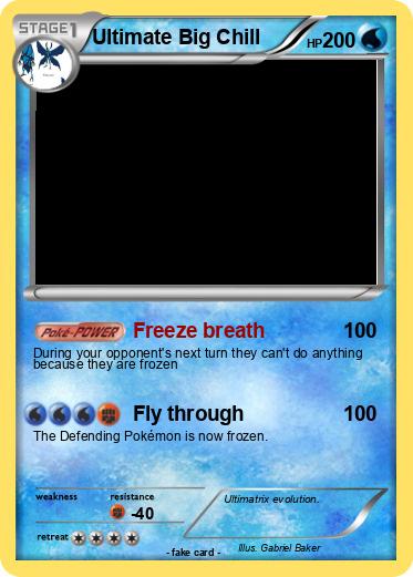 Pokemon Ultimate Big Chill