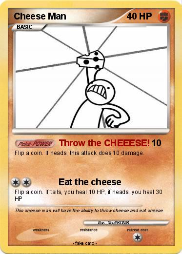 Pokemon Cheese Man