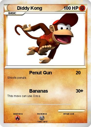 Pokemon Diddy Kong