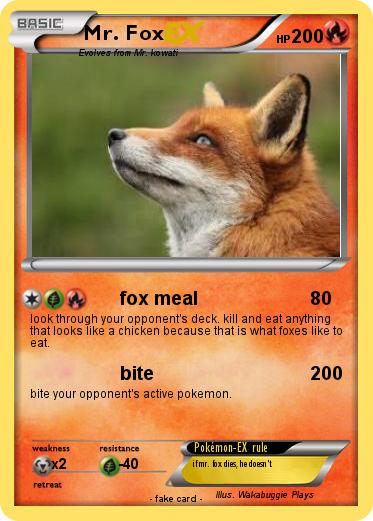 Pokemon Mr. Fox