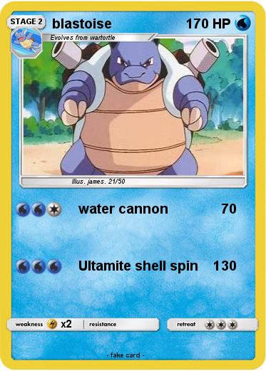 Pokemon blastoise