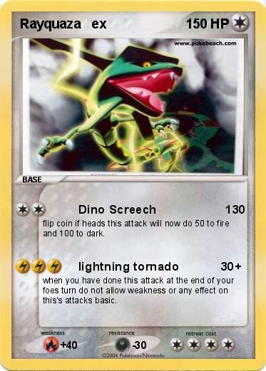 Pokemon Rayquaza   ex