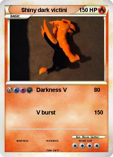 Pokemon Shiny dark victini