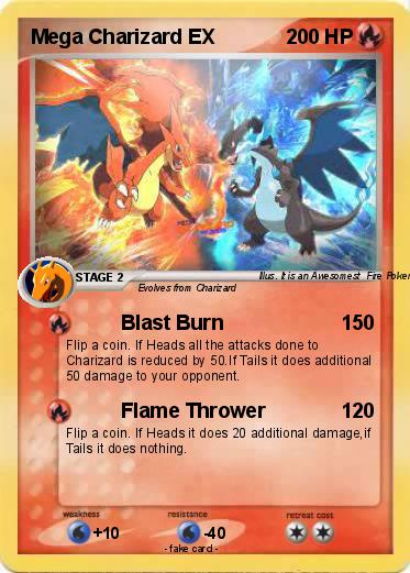 Pokemon Mega Charizard EX