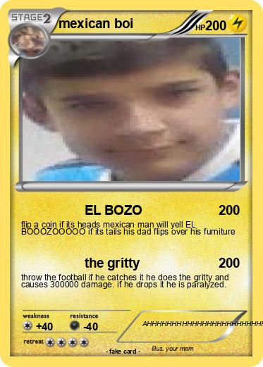 Pokemon mexican boi