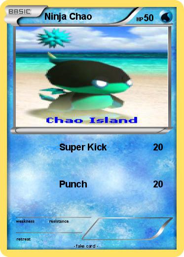 Pokemon Ninja Chao