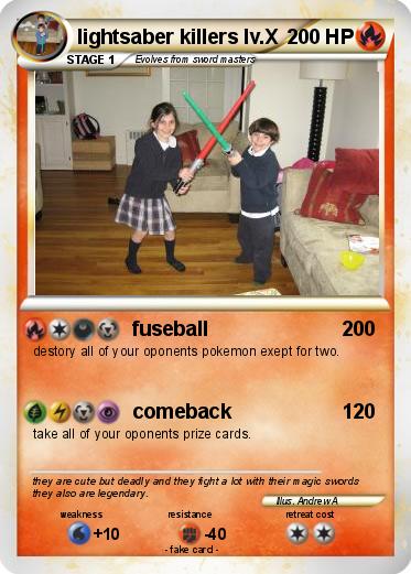 Pokemon lightsaber killers lv.X