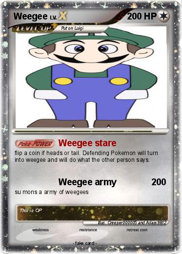 Pokemon Weegee