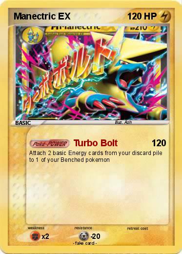 Pokemon Manectric EX
