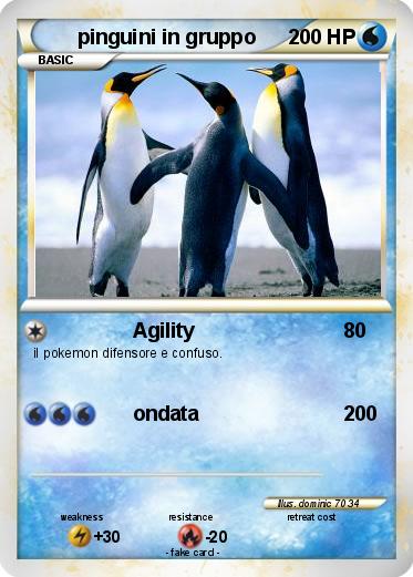 Pokemon pinguini in gruppo