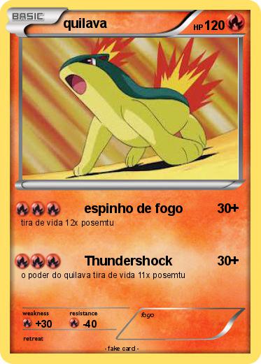 Pokemon quilava