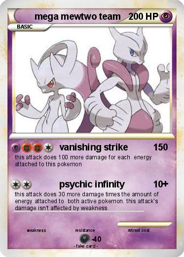 Pokemon mega mewtwo team