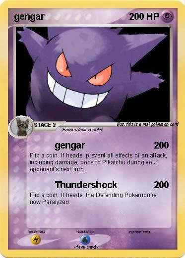 Pokemon gengar