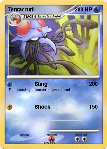 Pokemon Tentacruril