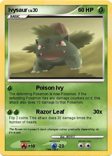 Pokemon Ivysaur