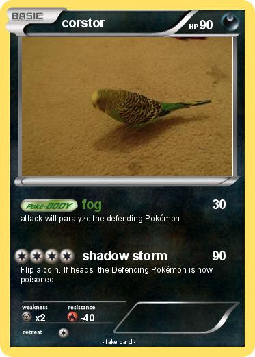 Pokemon corstor