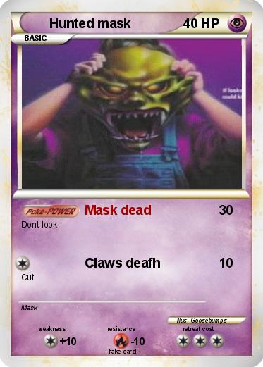 Pokemon Hunted mask