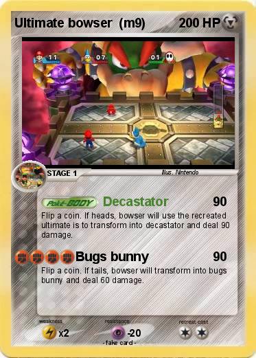 Pokemon Ultimate bowser  (m9)