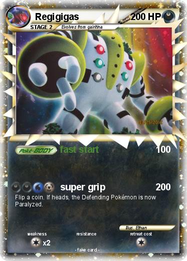 Pokemon Regigigas