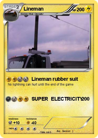 Pokemon Lineman