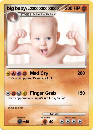 Pokemon big baby