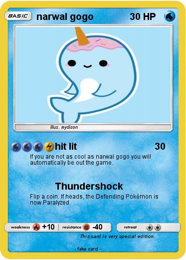 Pokemon narwal gogo