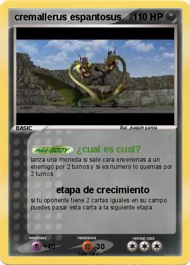 Pokemon cremallerus espantosus