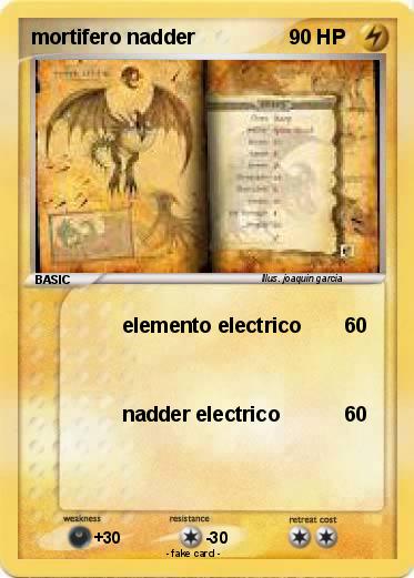 Pokemon mortifero nadder