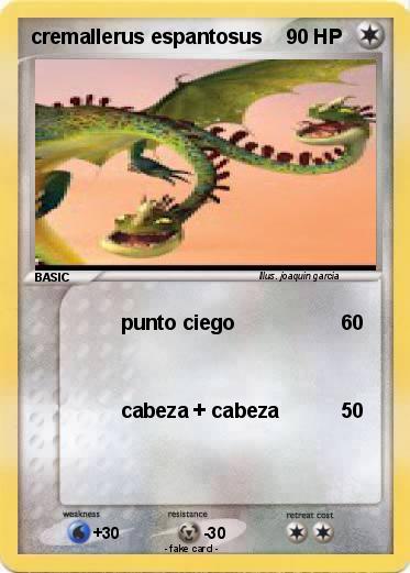 Pokemon cremallerus espantosus