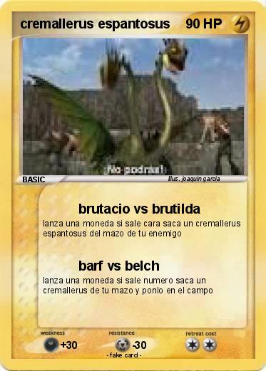 Pokemon cremallerus espantosus