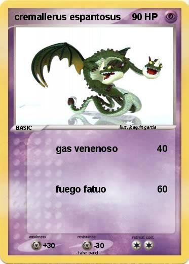 Pokemon cremallerus espantosus