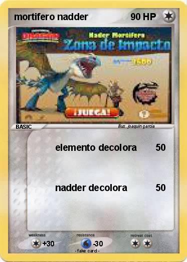 Pokemon mortifero nadder