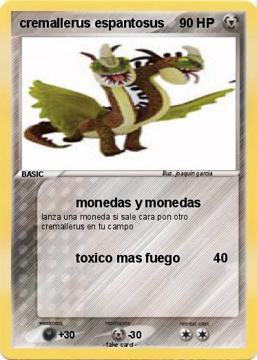 Pokemon cremallerus espantosus