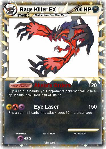 Pokemon Rage Killer EX