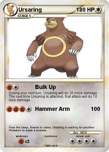 Pokemon Ursaring