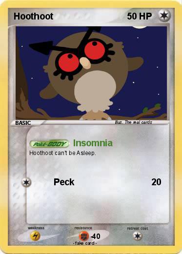 Pokemon Hoothoot