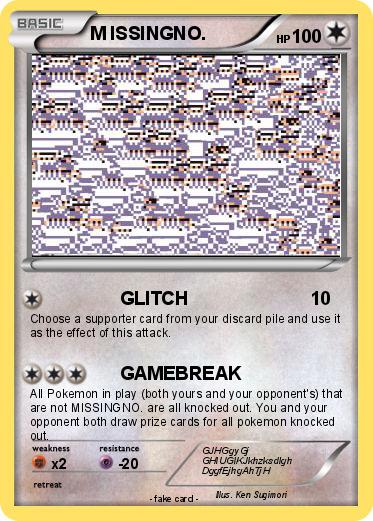 Pokemon M ISSINGNO.