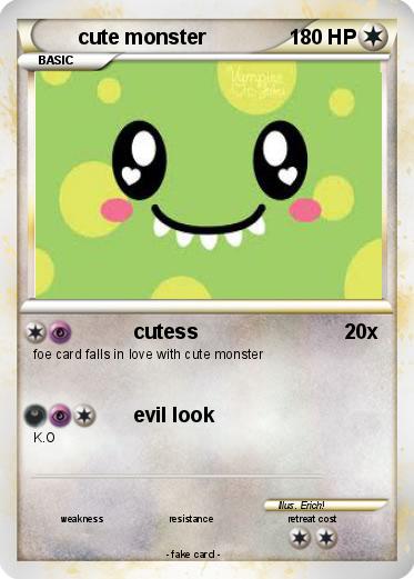 Pokemon cute monster