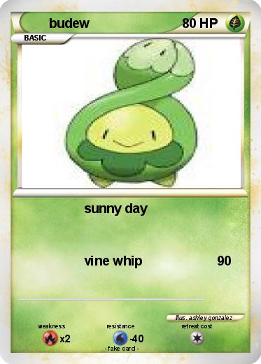 Pokemon budew