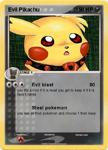 Pokemon Evil Pikachu