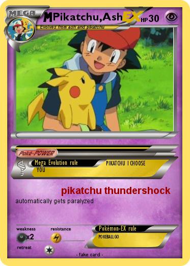 Pokemon Pikatchu,Ash