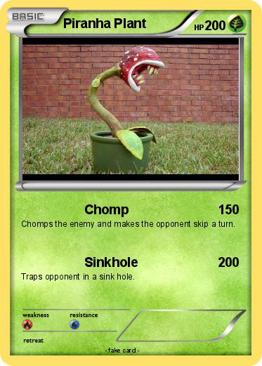 Pokemon Piranha Plant