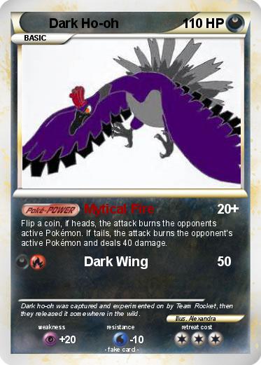 Pokemon Dark Ho-oh