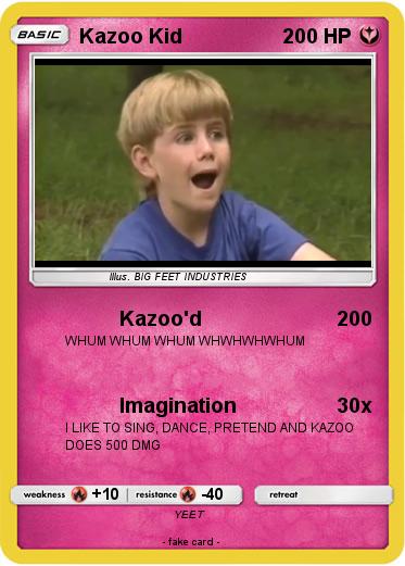 Pokemon Kazoo Kid