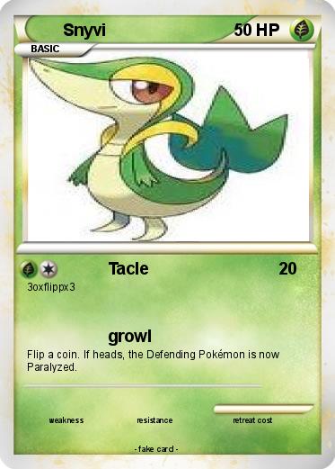 Pokemon Snyvi