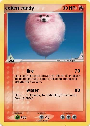 Pokemon cotten candy