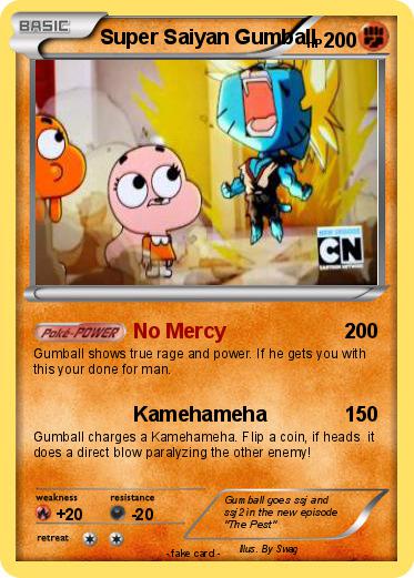 Pokemon Super Saiyan Gumball