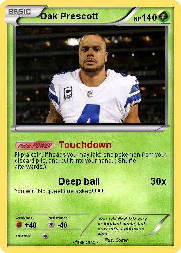 Pokemon Dak Prescott